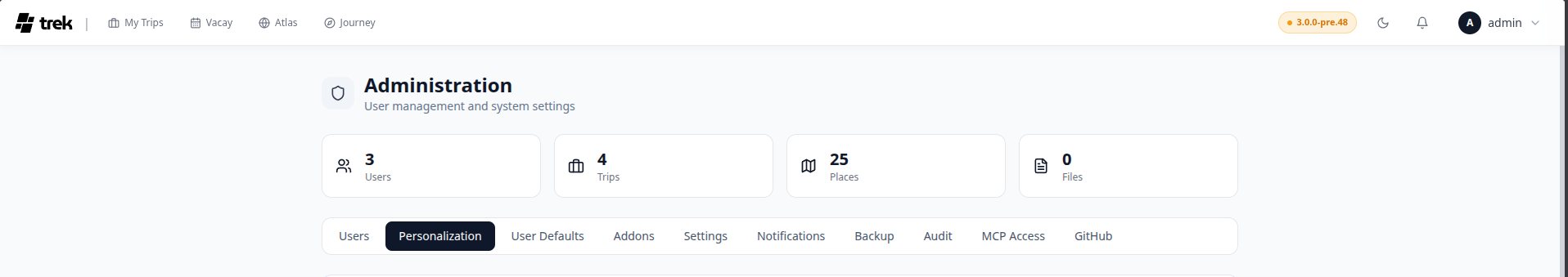 Admin Panel